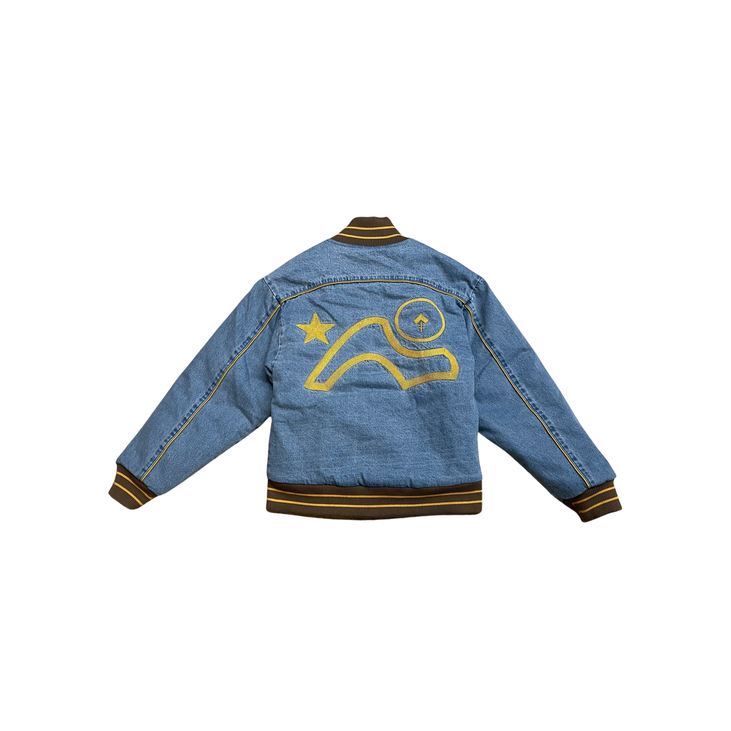 DENIM BOMBER LOGO FW24